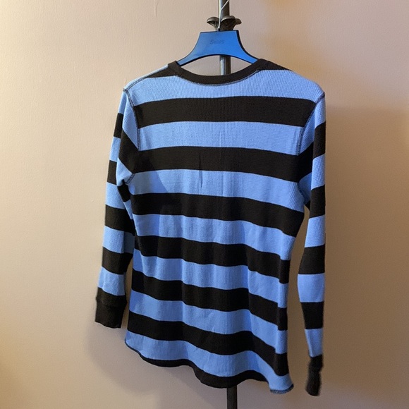 Stripped Waffle Long Sleeve - Picture 2 of 3
